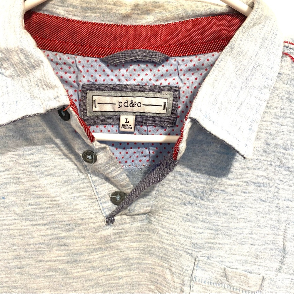 Men’s Light blue Collared Shirt